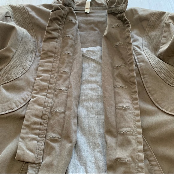 WILLOW AND CLAY | olive green jacket size large - Picture 5 of 13